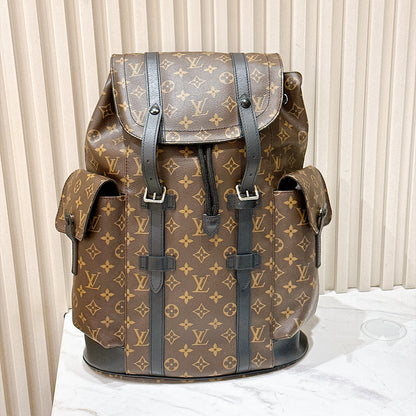 LV Monogram Christopher Backpack MM