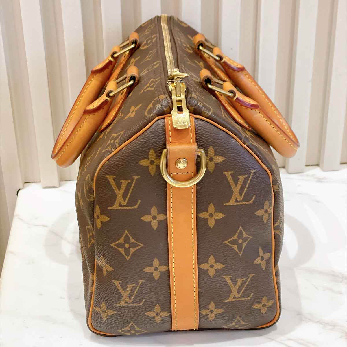 LV Monogram Speedy 25 Bandouliere