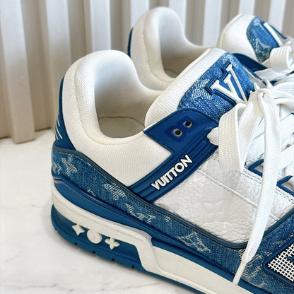 LV Trainer Sneakers in Blue