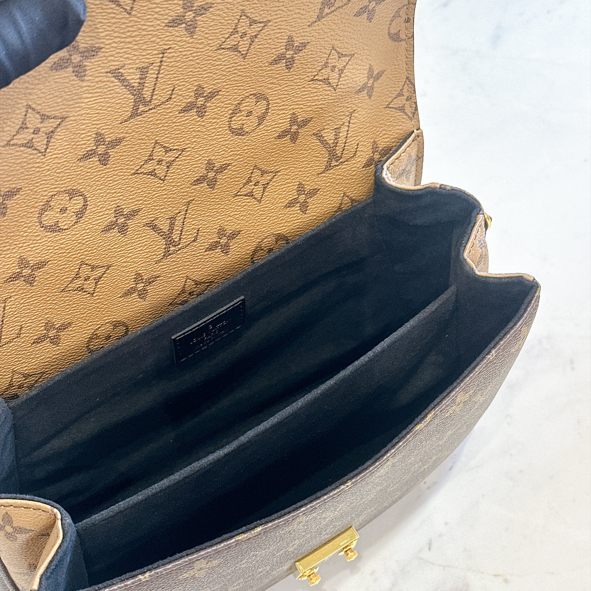 LV Monogram Reverse Pochette Metis