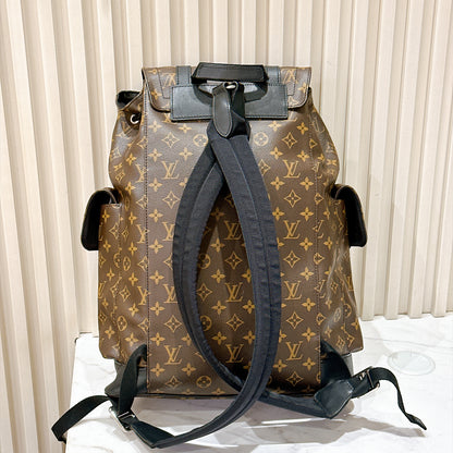 LV Monogram Christopher Backpack MM