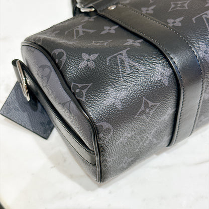 LV Keepall 25 in Monogram Eclipse