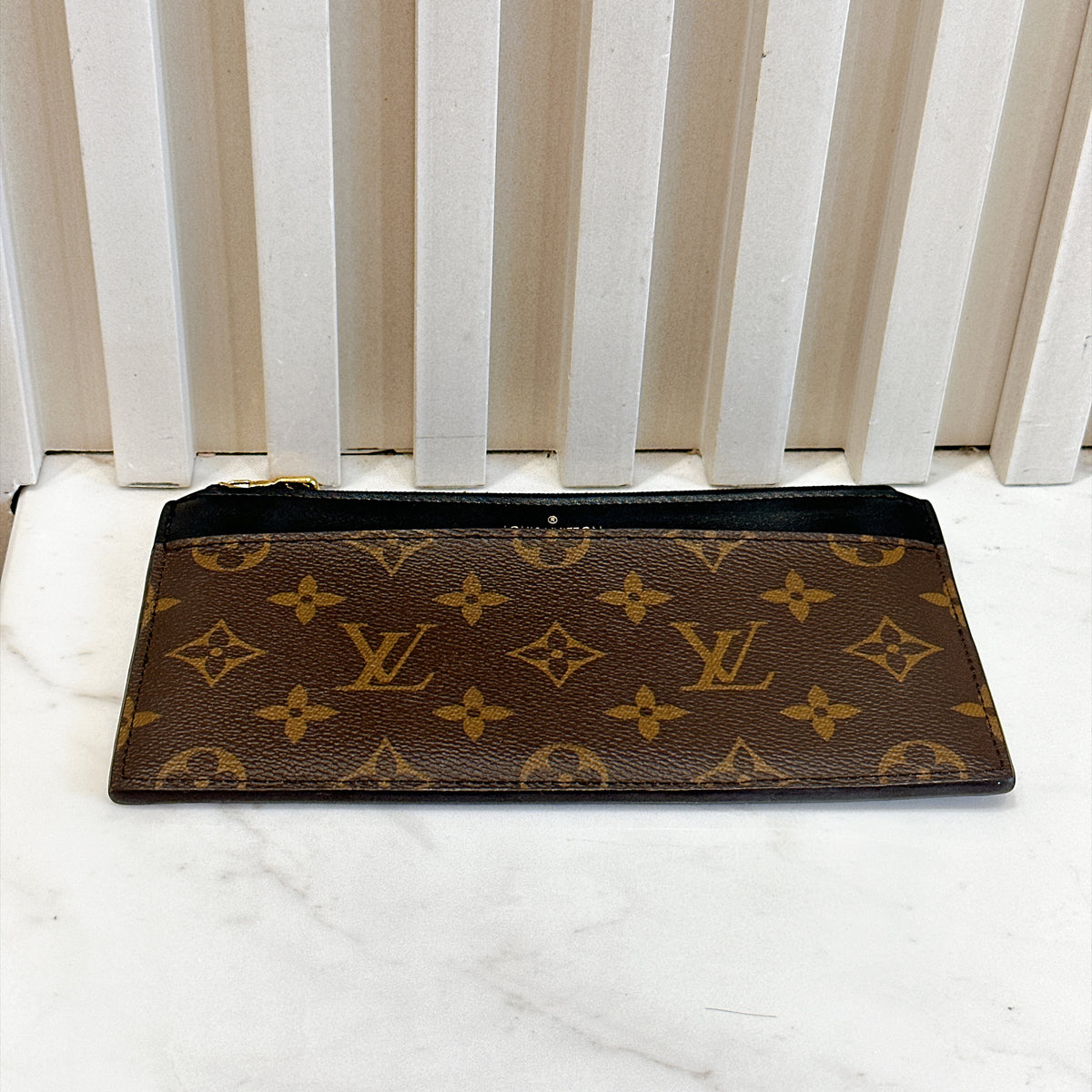 LV Monogram Slim Purse