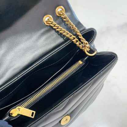 YSL Lou Lou Small in Black GHW