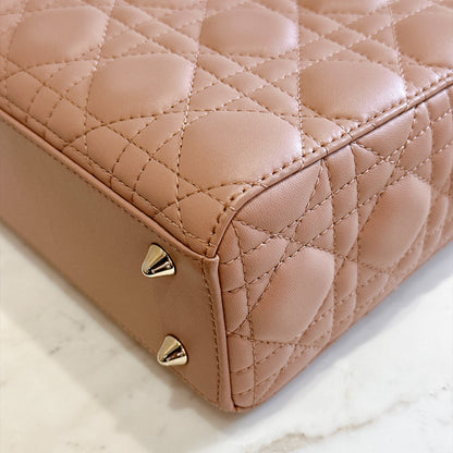 Lady Dior Small Pink in LGHW