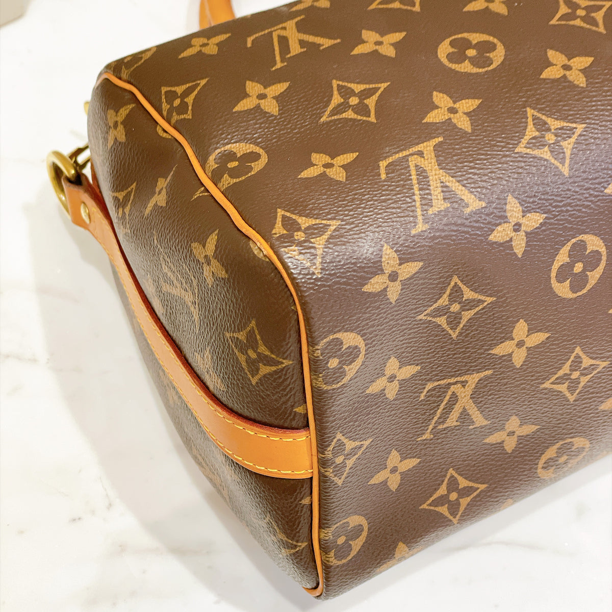 LV Monogram Speedy 25 Bandouliere