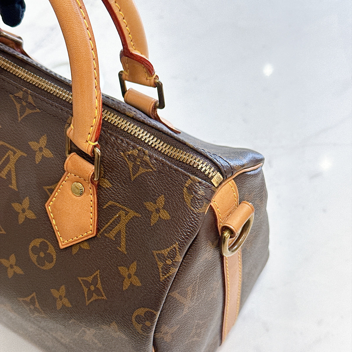 LV Monogram Speedy 25 Bandouliere