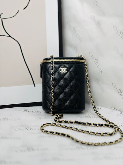 Chanel Mini Caviar Vanity Case