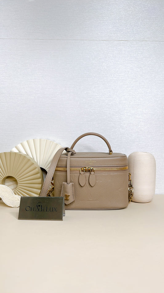 LV Empreinte Monogram Vanity PM Tourterelle