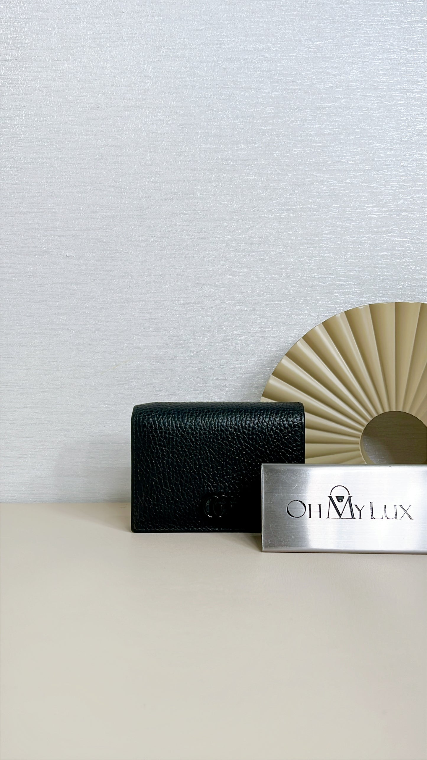 Gucci GG Marmont Wallet in Black Matte