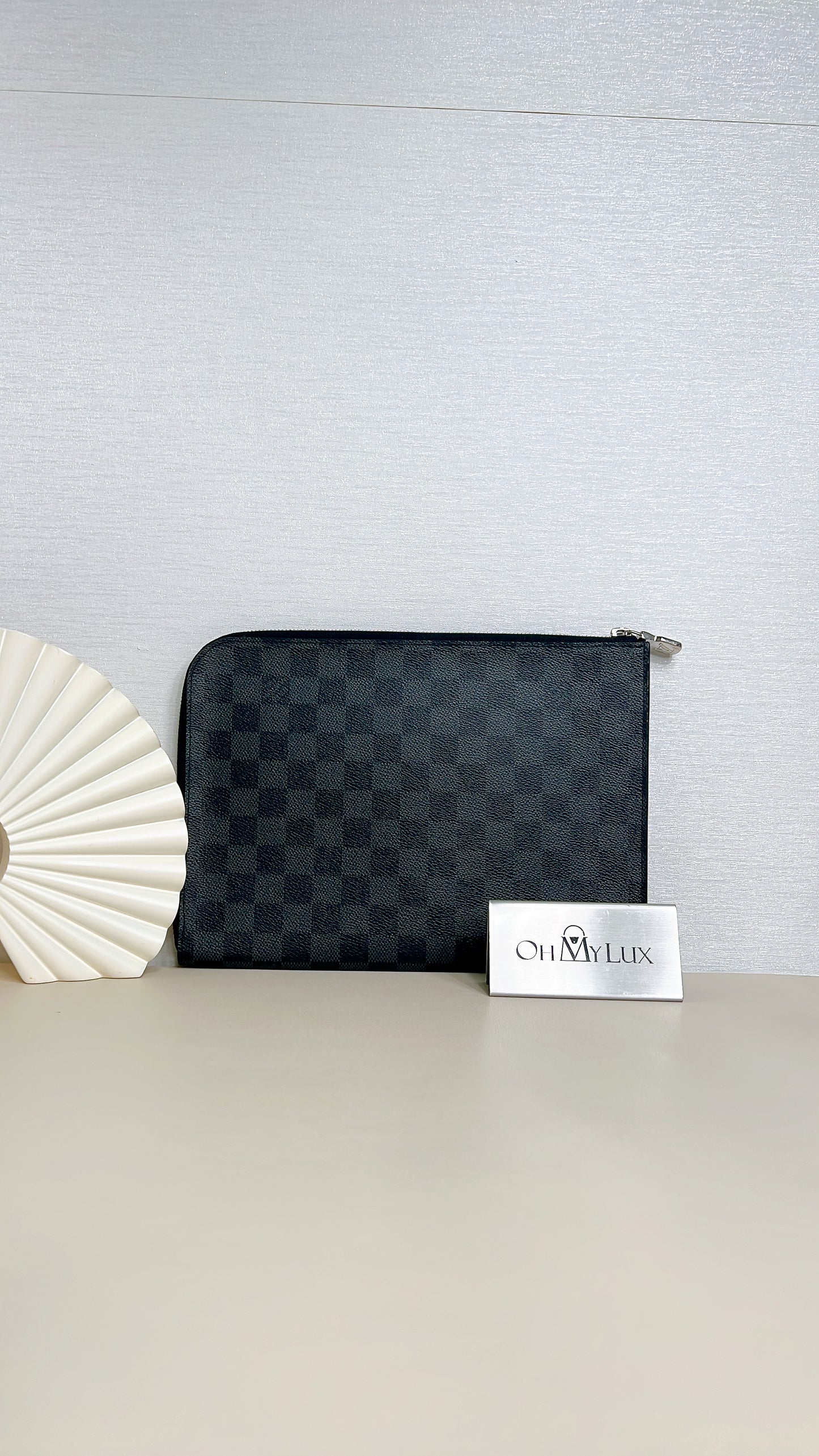 LV Damier Graphite Pochette Jour PM