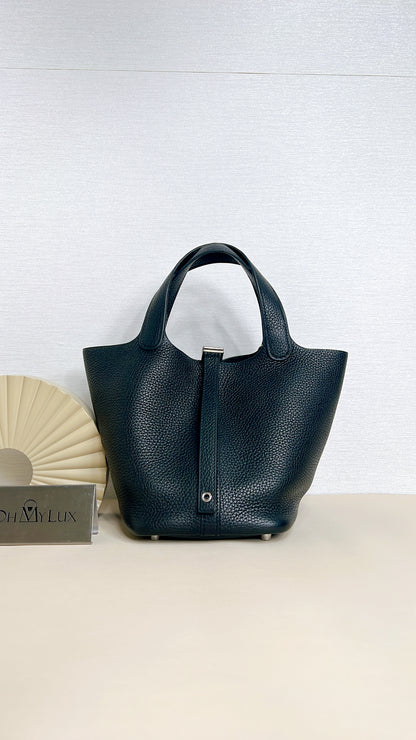 Hermes Picotin 18 in Noir