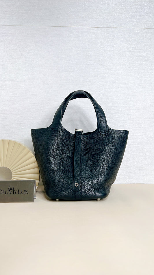 Hermes Picotin 18 in Noir