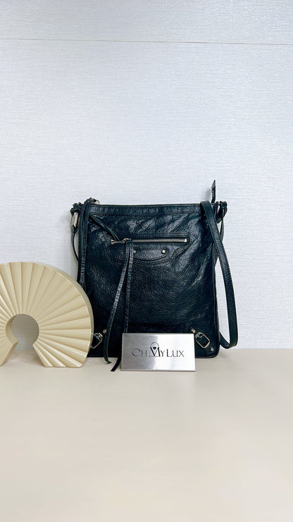 Balenciaga Arena Messenger Bag in Black
