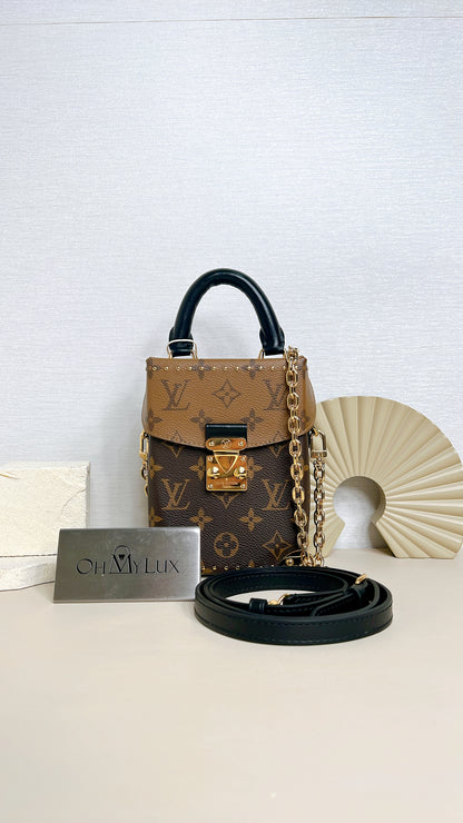 LV Camera Box in Reverse Monogram