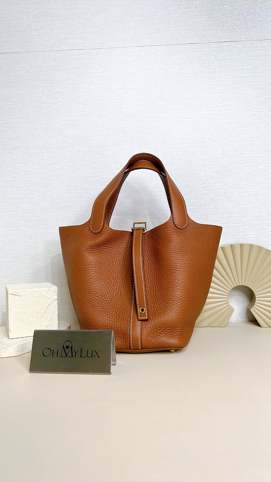 Hermes Picotin 18 in Gold