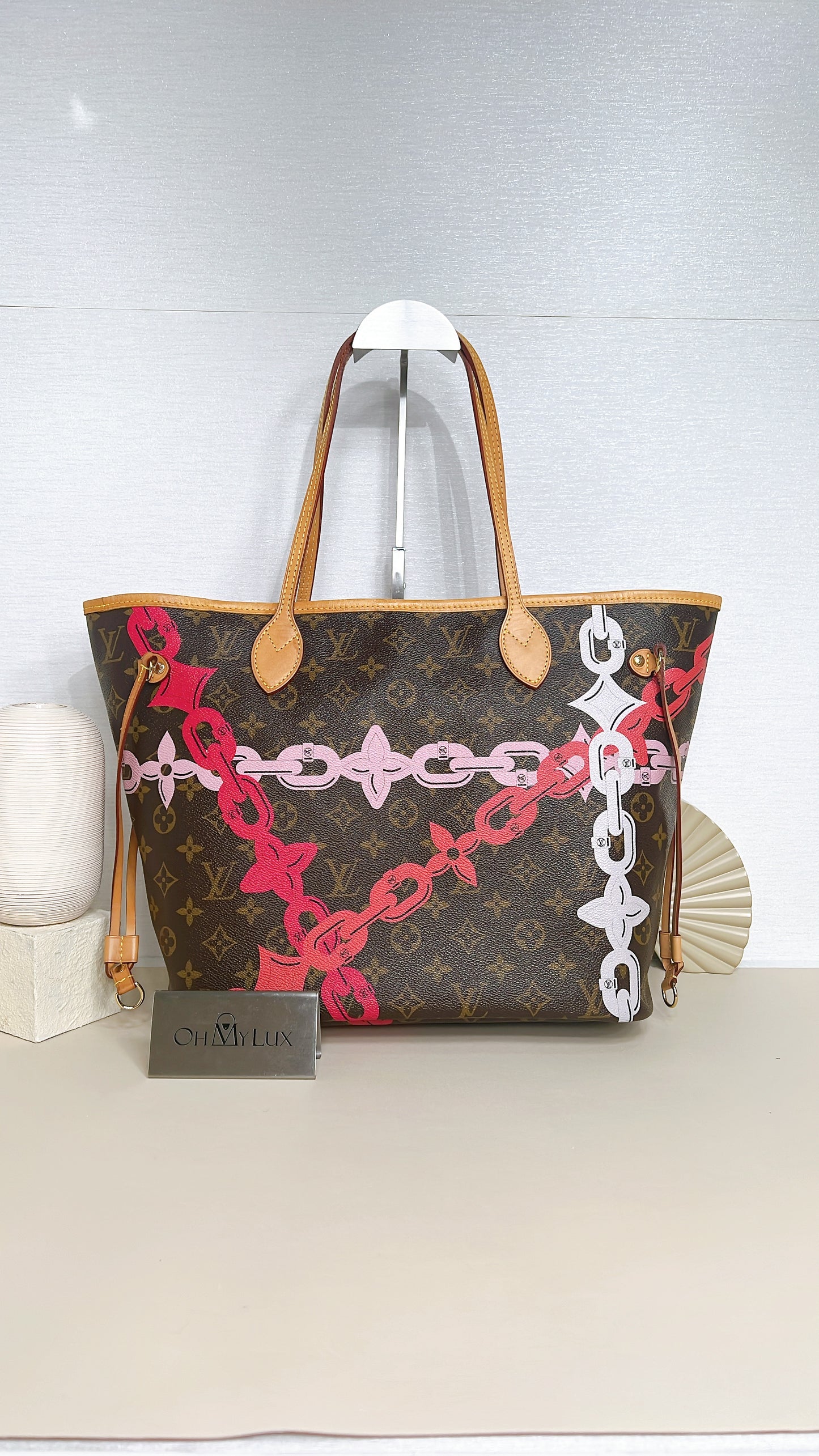 LV Monogram Bay Neverfull MM