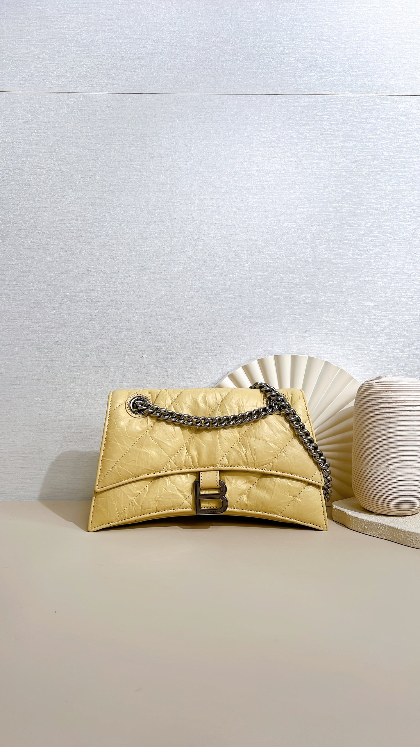 Balenciaga Crush Small in Yellow