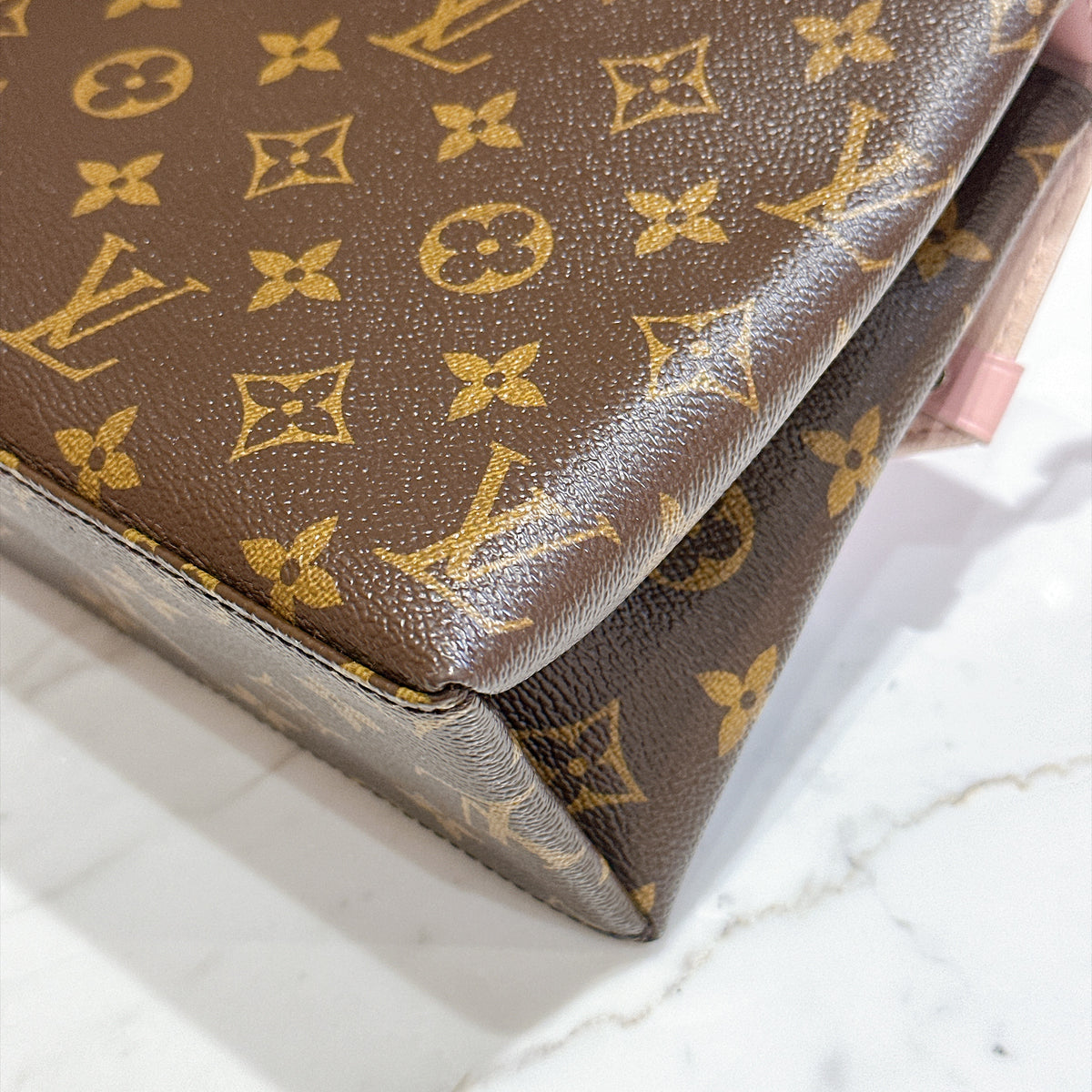 LV Epi Saint Michel Pink Shoulder Bag