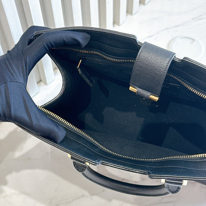 YSL Cabas Chyc Satchel Black