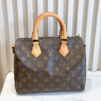 LV Monogram Speedy 25 Bandouliere