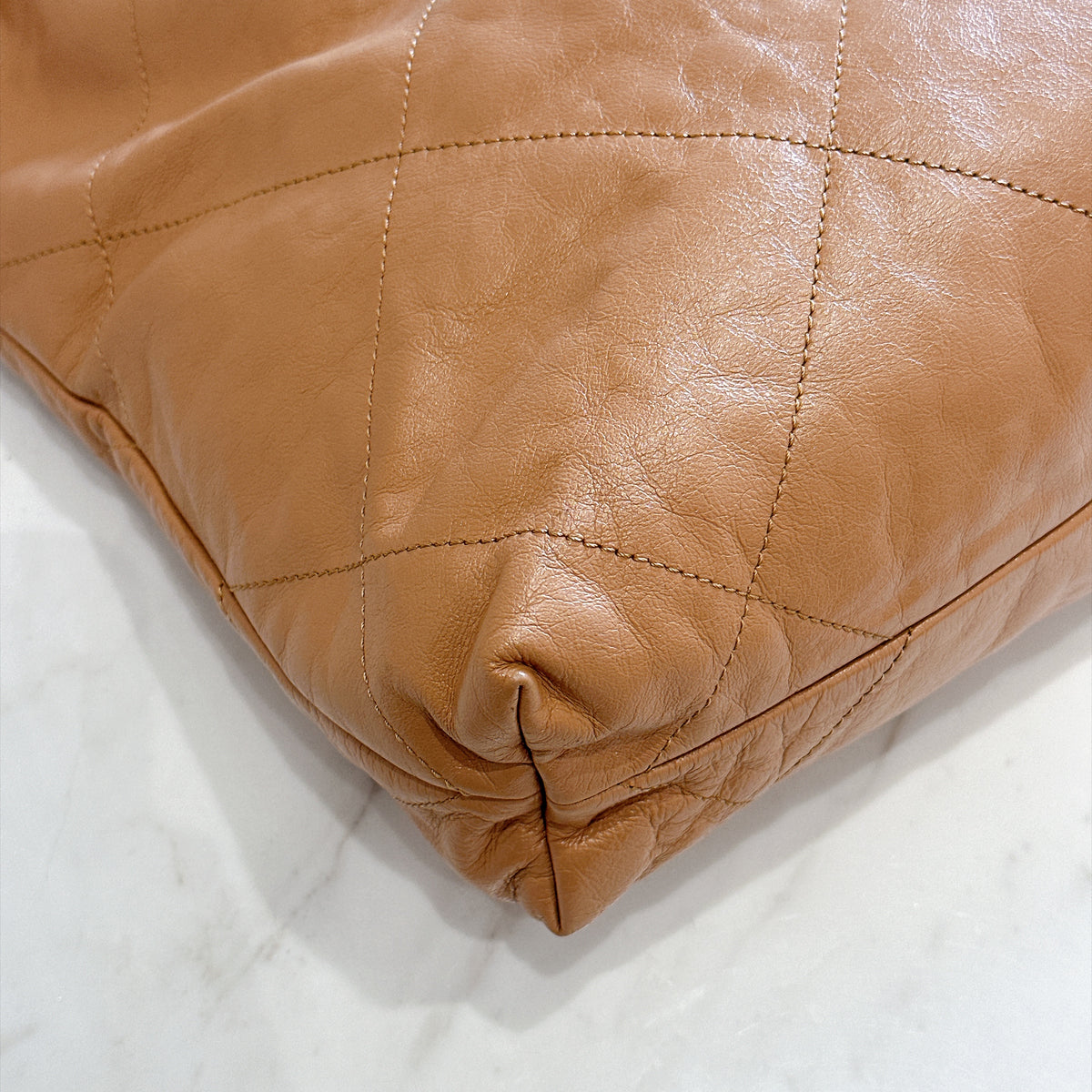 Chanel 22 Small in Caramel Calfskin