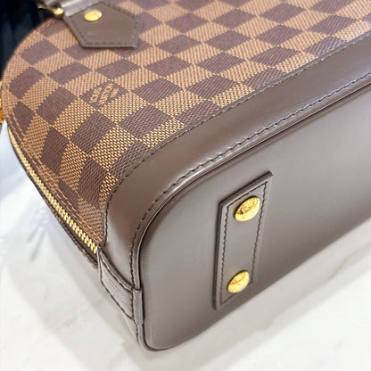 LV Alma BB Damier Ebene Braided