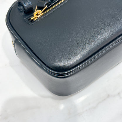 YSL Lou Belt Bag In Black GHW