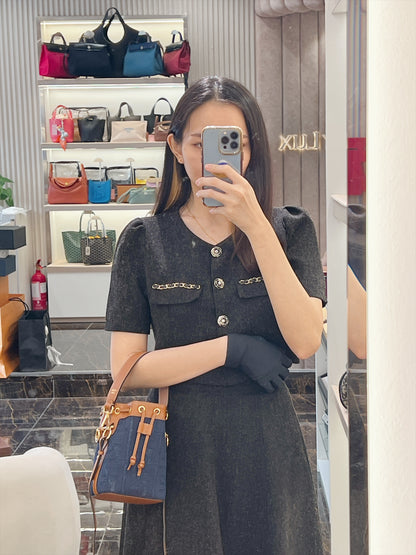 Fendi Mon Tresor Mini in Denim