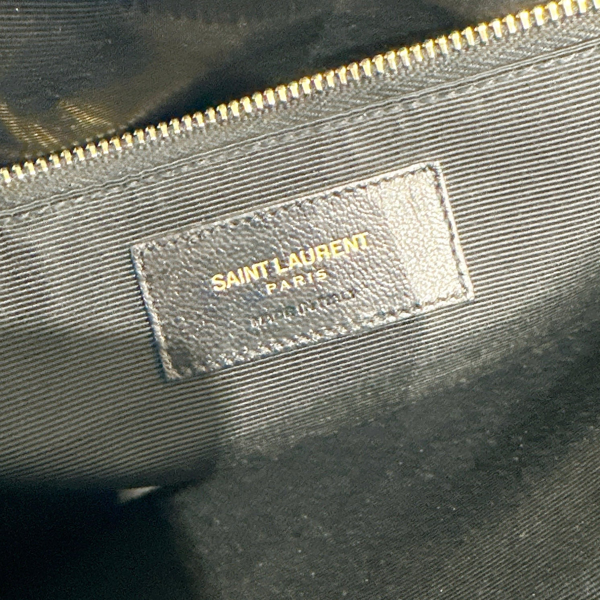 YSL Cassandre Tote in Black GHW