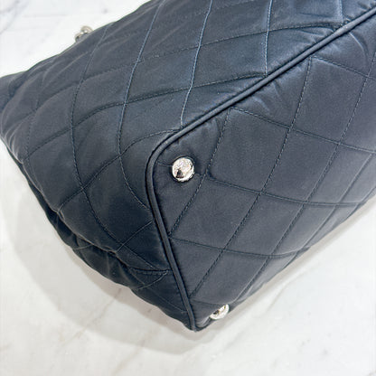 Prada Quilted Tessuto Nylon Chain Shoulder Tote