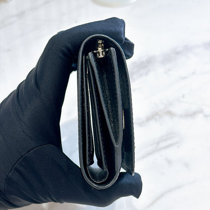 LV Twist Wallet in Black SHW