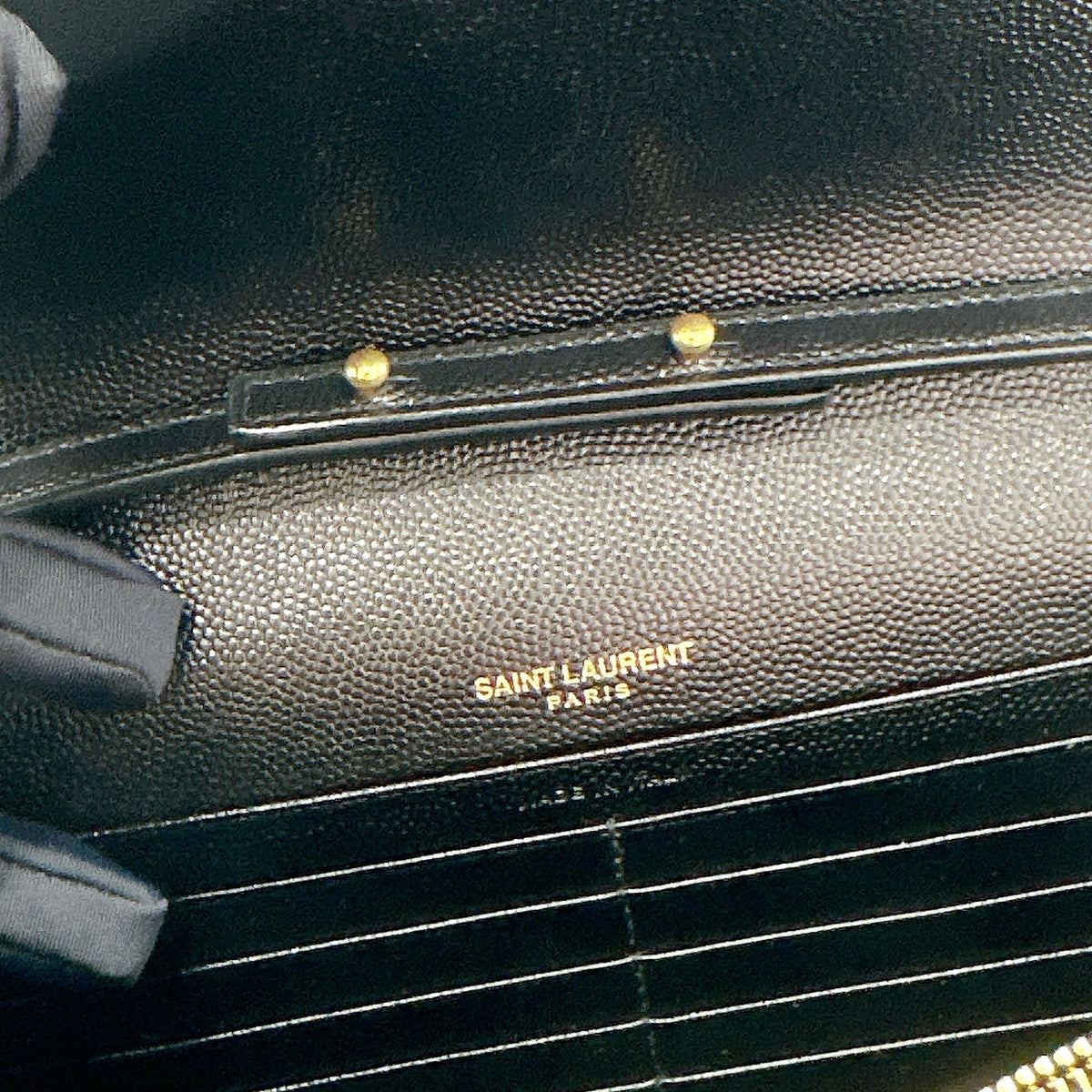 YSL Wallet On Chain Black in GHW