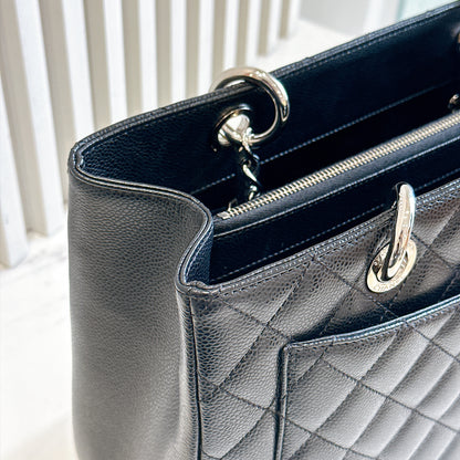 Chanel GST in Black Caviar SHW