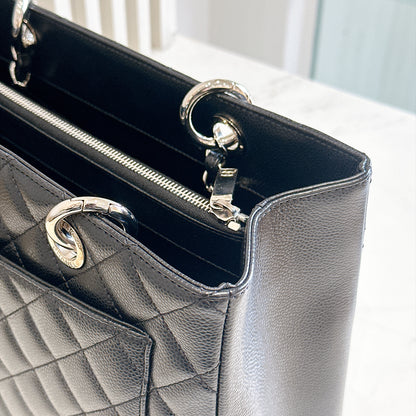 Chanel GST in Black Caviar SHW