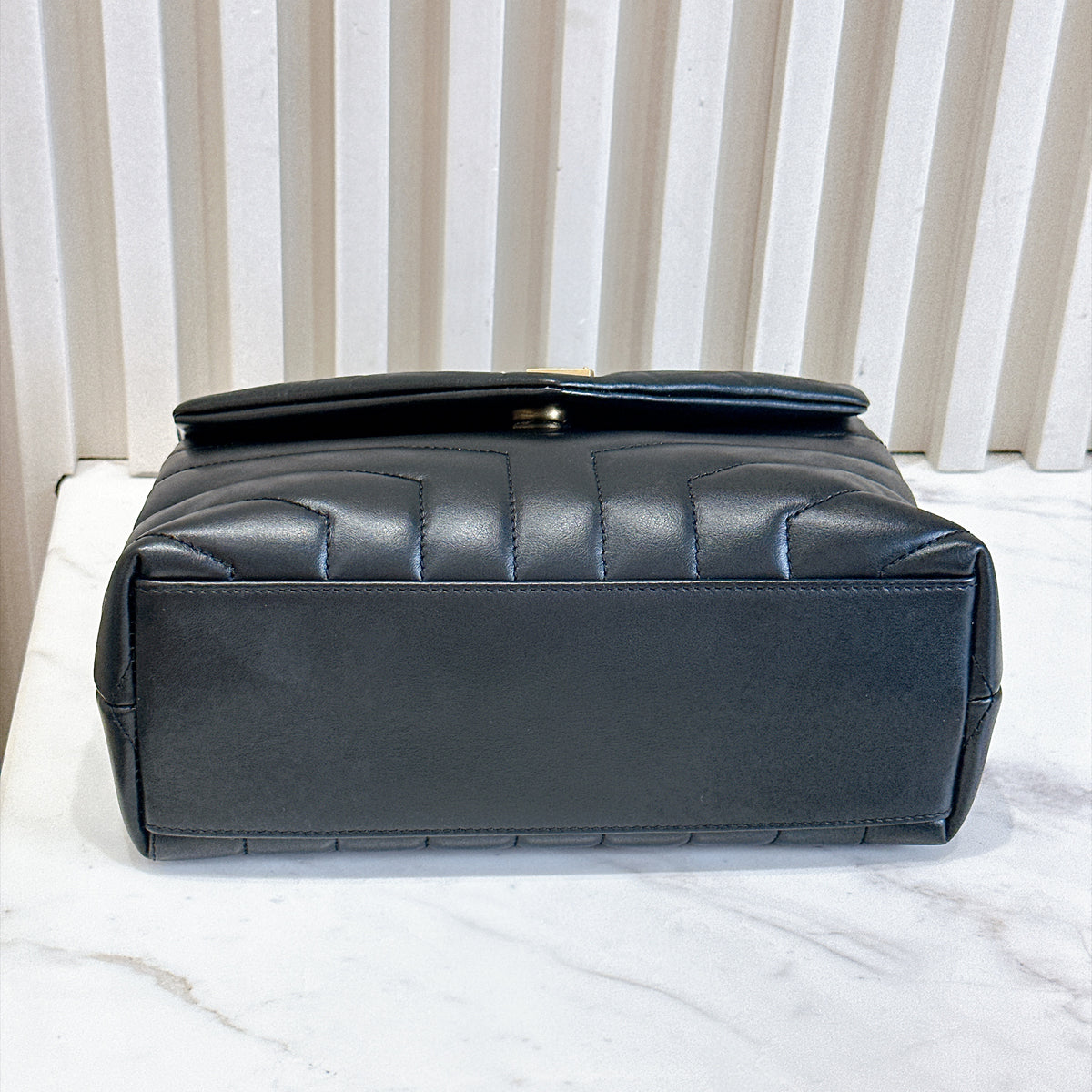 YSL Lou Lou Small in Black GHW
