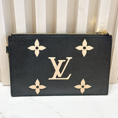 LV Neo Noe MM Bicolour In Black / Creme