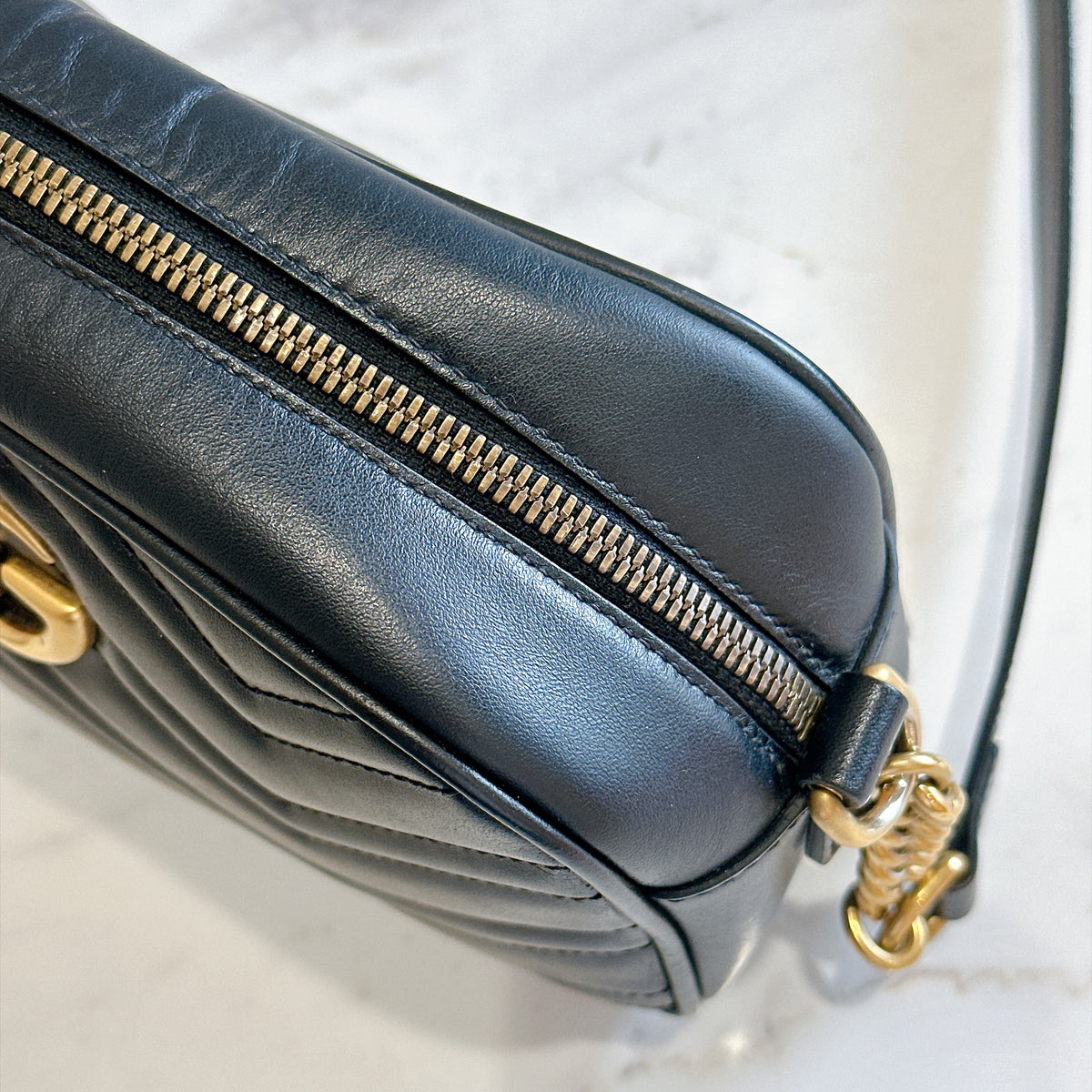 Gucci Marmont Camera Bag Small Black