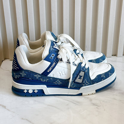 LV Trainer Sneakers in Blue