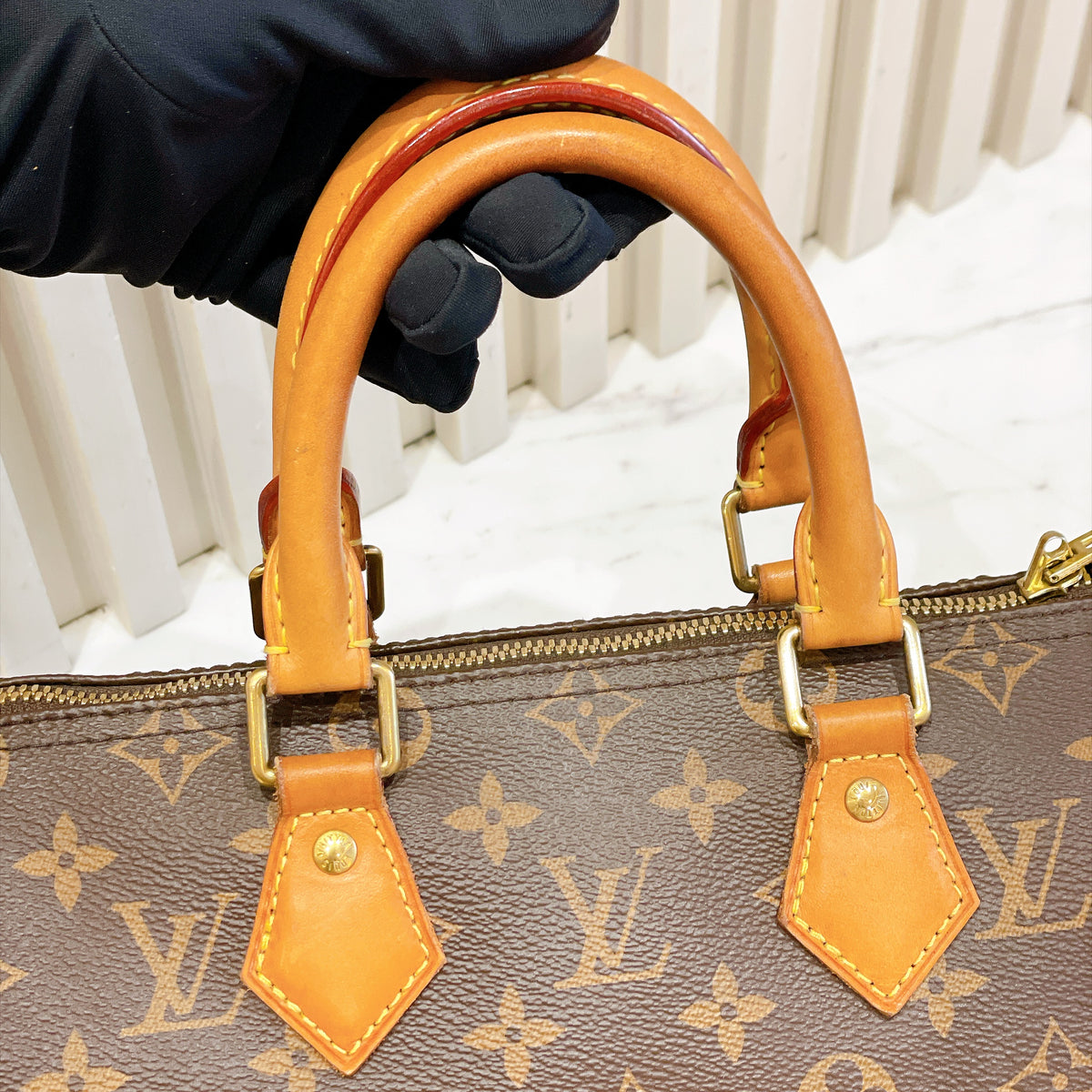 LV Monogram Speedy 25 Bandouliere