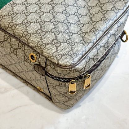 Gucci Web Savoy Shoes Case in GG Supreme