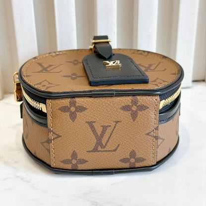 LV Mini Boite Chapeau in Reverse Monogram