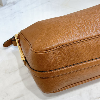 Gucci Half Horsebit Medium Bag Brown