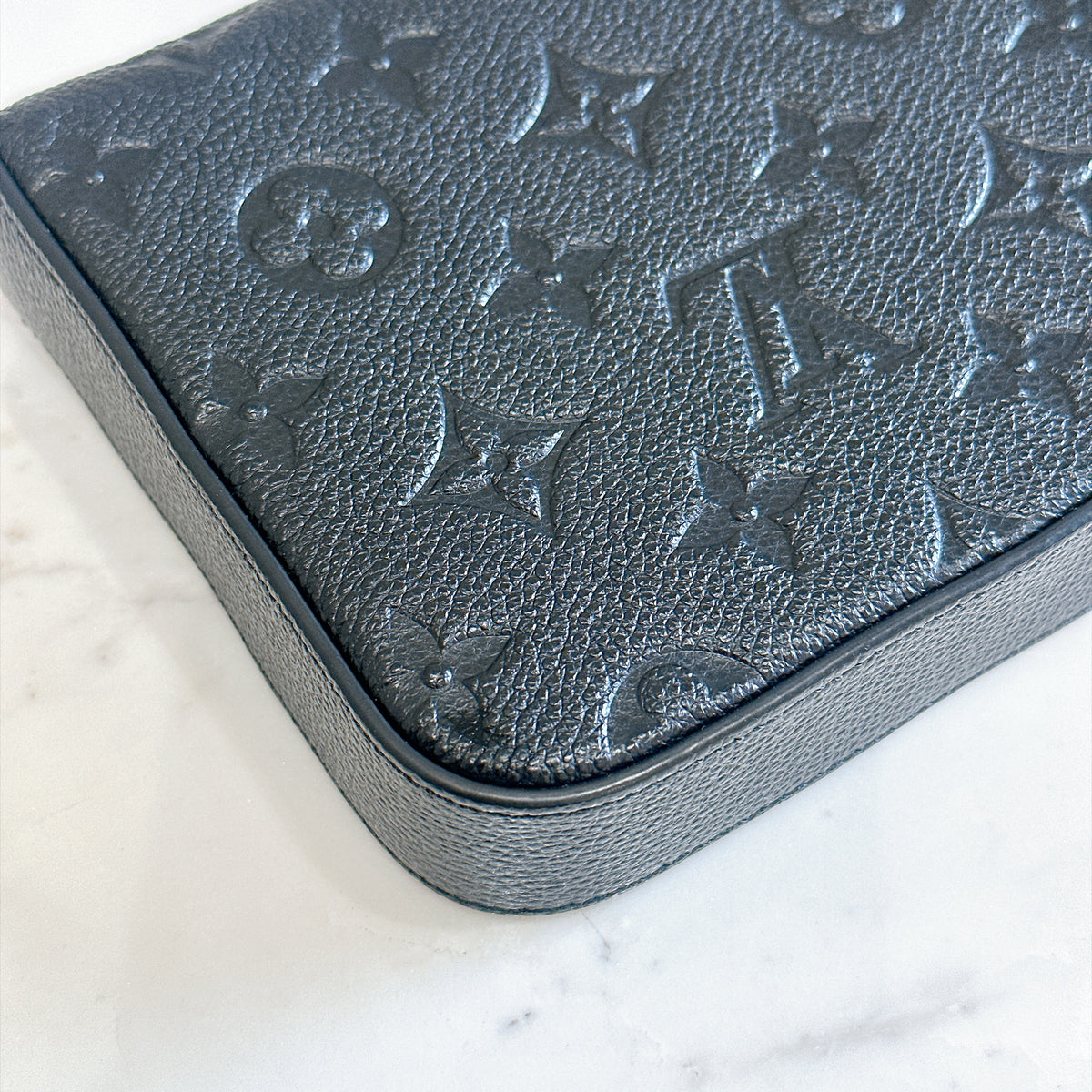 LV Felicie Pochette in Black Empreinte Leather