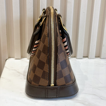 LV Alma BB Damier Ebene Braided