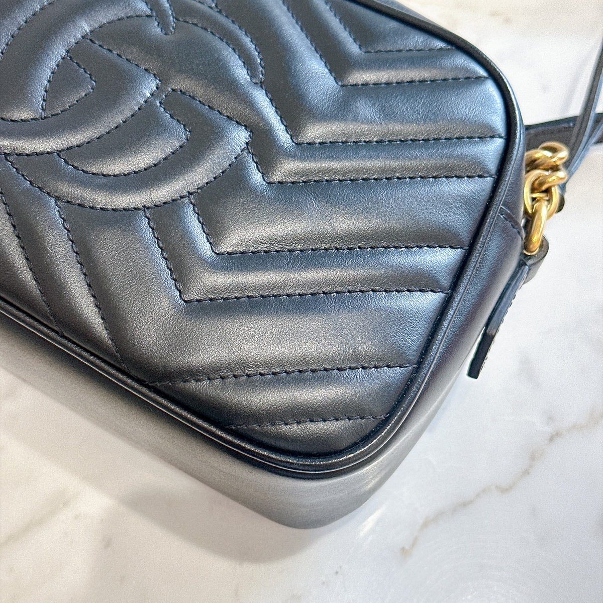 Gucci Marmont Camera Bag Small Black