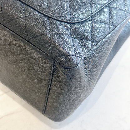 Chanel GST in Black Caviar GHW
