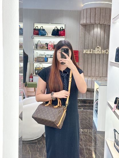 LV Monogram Speedy 25 Bandouliere