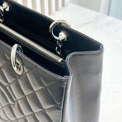 Chanel GST in Black Caviar SHW