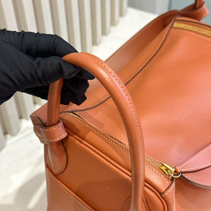 Hermes Lindy 30 Evercolour Blush GHW